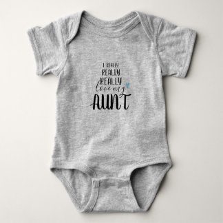 Nephew Aunt Outfit Baby Bodysuit
