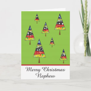 Nephew christmas greeting card
