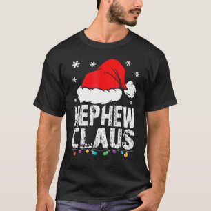 Nephew Claus Christmas Pajama Family Matching Xmas T-Shirt