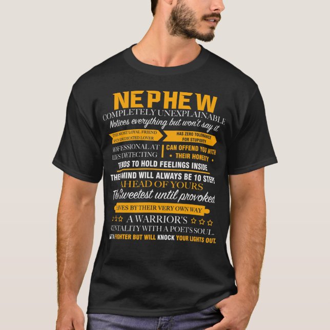 NEPHEW completely unexplainable T-Shirt (Front)
