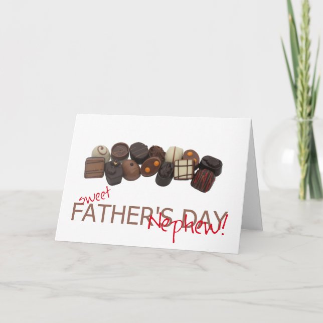 Nephew Happy Father's Day Card (Front)