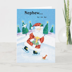 Nephew Ho Ho Ho Holiday Card