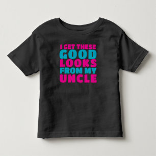 Nephew inherits uncle's good looks toddler T-Shirt