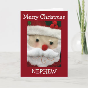 **NEPHEW** MERRY CHRISTMAS FROM SANTA HOLIDAY CARD