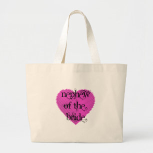Nephew of the Bride Large Tote Bag