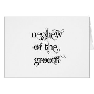 Nephew of the Groom