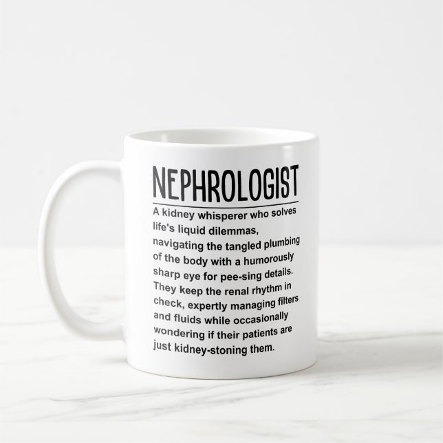 Nephrologist Coffee Mug (Left)
