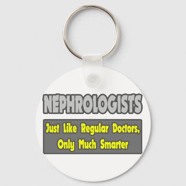 Nephrologists...Smarter Key Ring (Front)