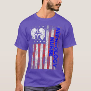 Nephrology Nurse Assists Dialysis Nursing T-Shirt