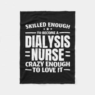 Nephrology Nurse Dialysis Nurse Medical Kidney Dis Fleece Blanket