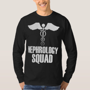 Nephrology Squad Medical Nursing Crew Clinical Tea T-Shirt