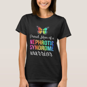 Nephrotic Syndrome Awareness Proud Mum Butterfly T T-Shirt