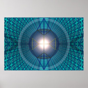 Neptune And Uranus Per Martineau Poster