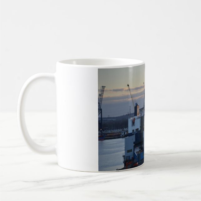 Neptune Horizon Car Transporter Coffee Mug (Left)