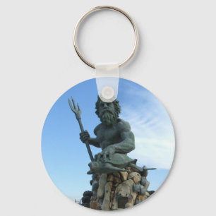 Neptune Pin Key Ring