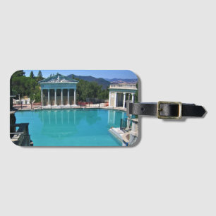Neptune Pool at Hearst Castle, San Simeon, CA Luggage Tag