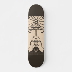 Neptune Poseidon God of Sea Greek Mythology Skateboard