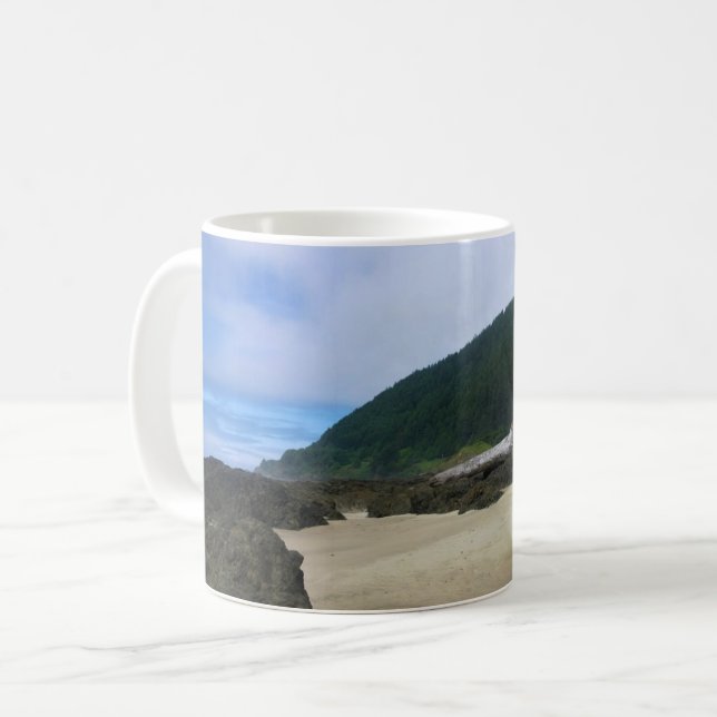 Neptune State Park, OR Coffee Mug (Front Left)
