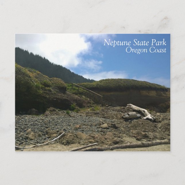 Neptune State Park, OR Postcard (Front)