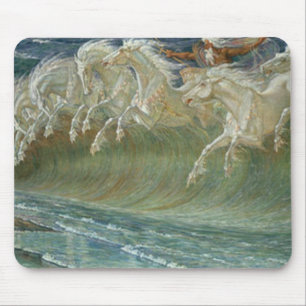 Neptunes Horses Mousepad