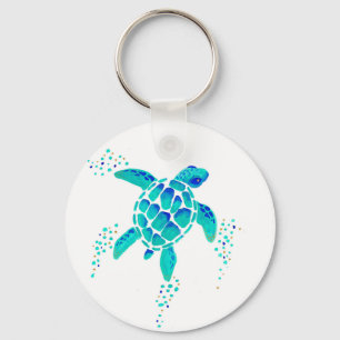 Neptune's Turtle Key Ring