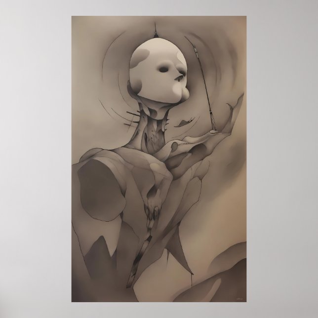 Neptuni Incubi Dusii - Ken Gauge Art Poster (Front)