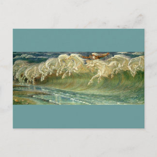 Neptun's Horses Postcard