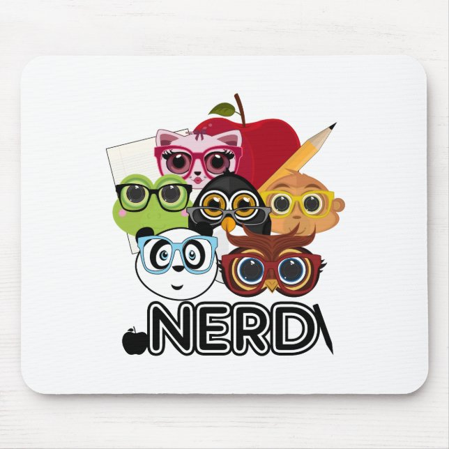 Nerd 3 mouse pad (Front)