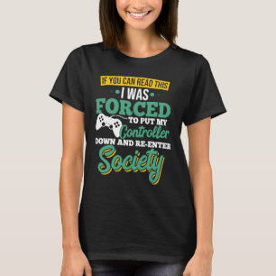 nerd design cool gamer motif gamer T-Shirt