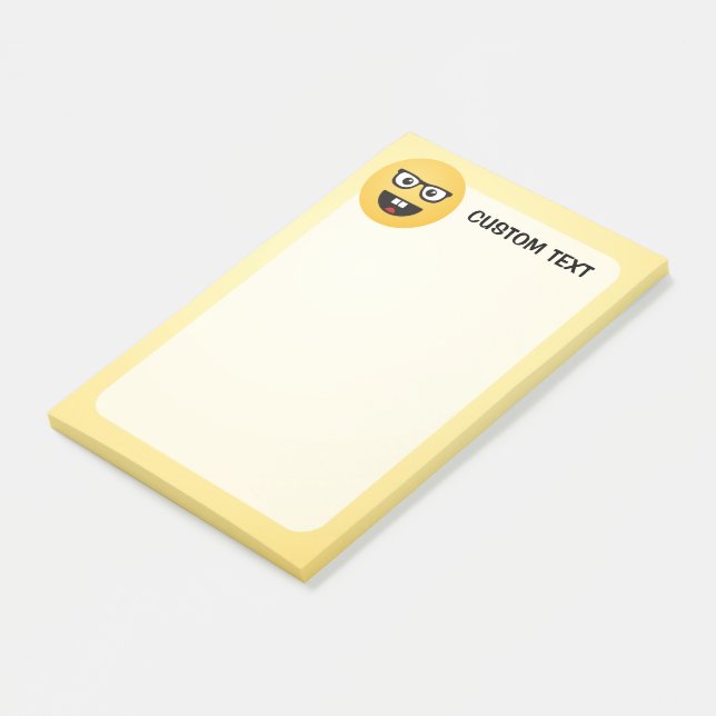 Nerd Face Post-it Notes (Angled)