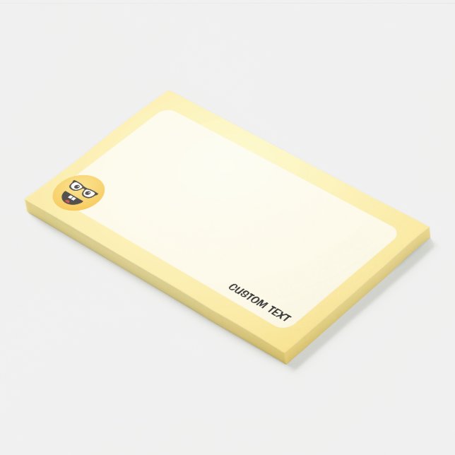 Nerd Face Post-it Notes (Angled)