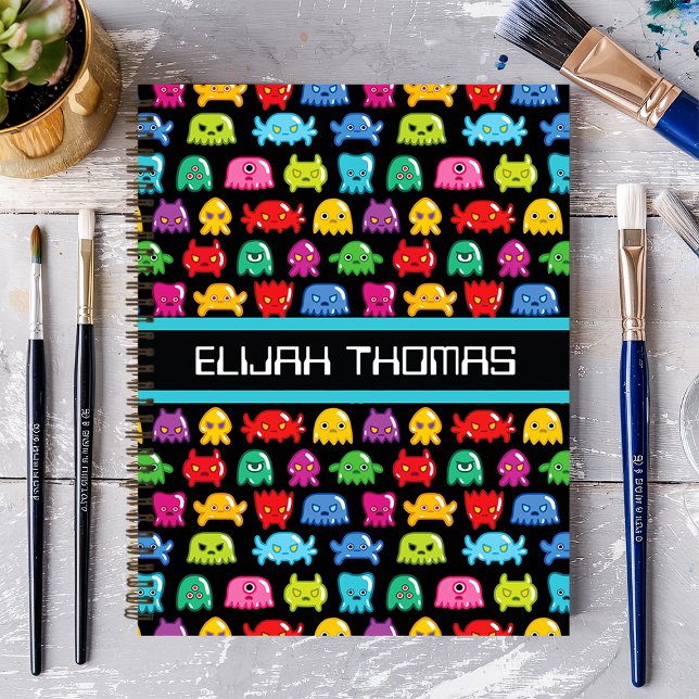 Nerd Gamer Monster Journal Notebook (Creator Uploaded)