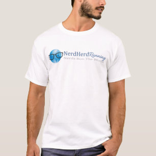 Nerd Herd Running Basic T Shirt