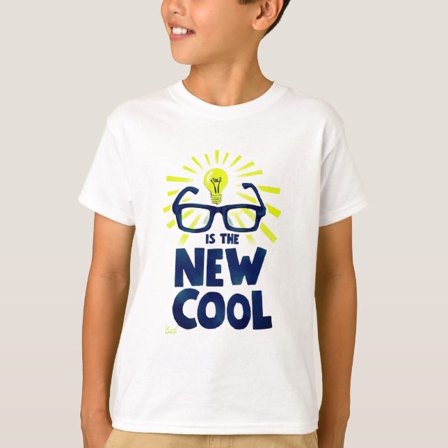 Nerd Is the New Cool – Smart Student T-Shirt (Front)