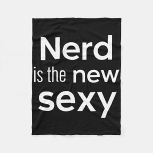 Nerd Is The New Y Gamers Software Engineers Origin Fleece Blanket
