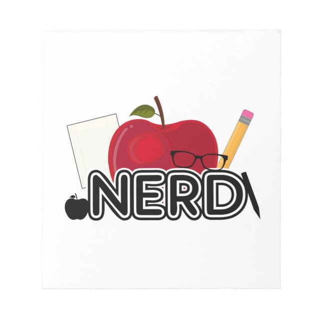 Nerd - Logo Notepad (Front)