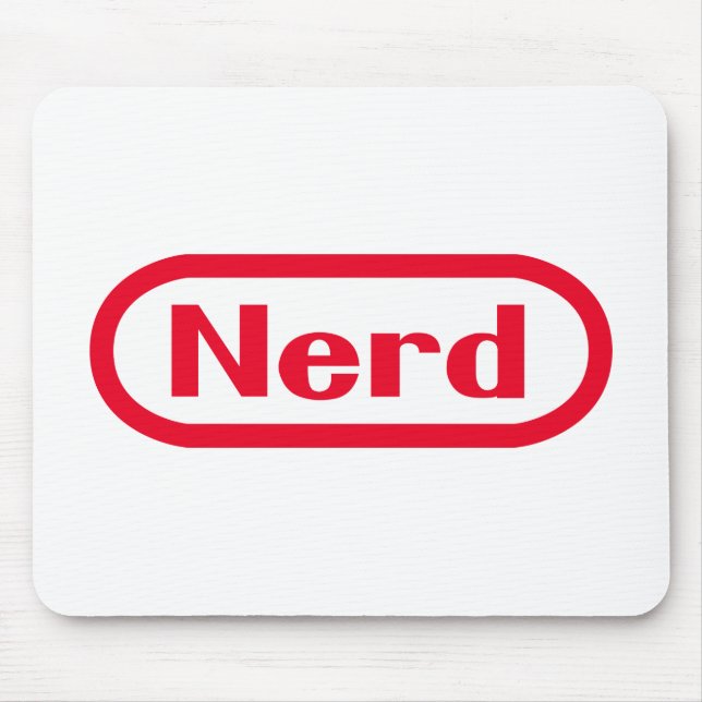 Nerd Mouse Pad (Front)