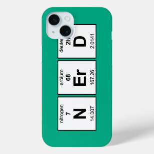 NErD Periodic Table iPhone 15 Mini Case