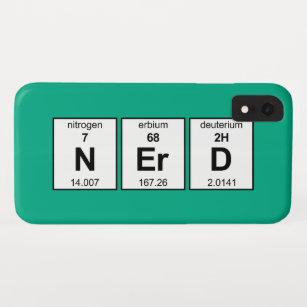 NErD Periodic Table Case-Mate iPhone Case