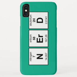 NErD Periodic Table Case-Mate iPhone Case