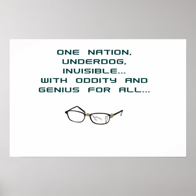 Nerd Salute Poster (Front)