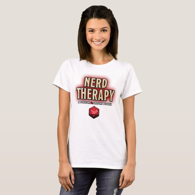 Nerd Therapy Women's Shirt (Front Full)