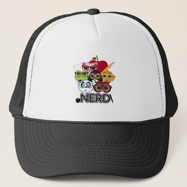 Nerd Trucker Hat (Front)