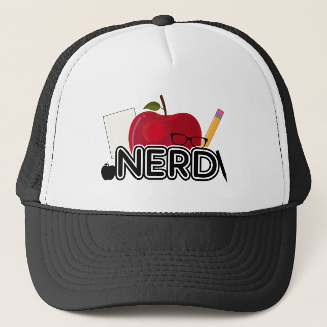 Nerd Trucker Hat (Front)