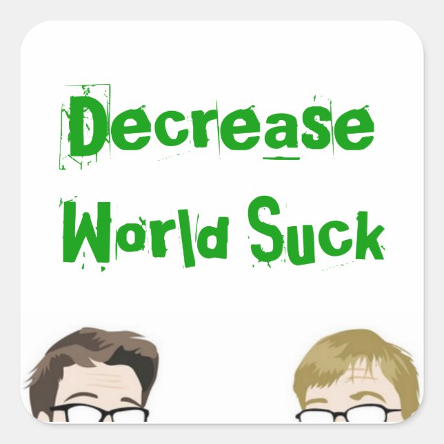 nerdfigter stickers (Front)