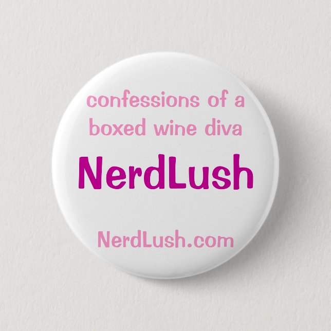 NerdLush- large button (Front)