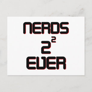 Nerds 4 Ever Postcard