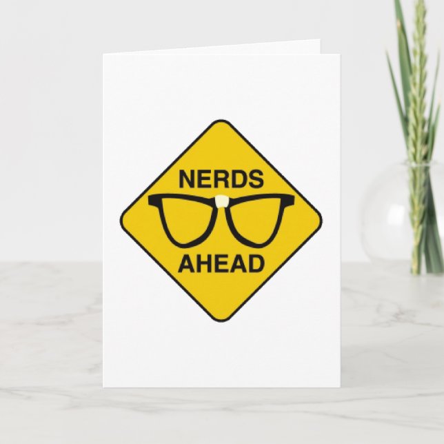 Nerds Ahead Card (Front)