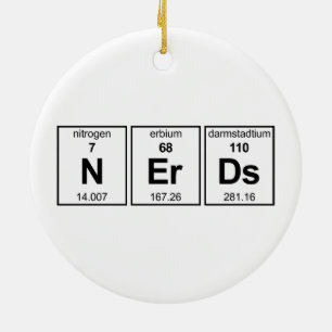 NErDs Ceramic Tree Decoration