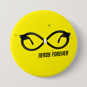 Nerds Forever 7.5 Cm Round Badge